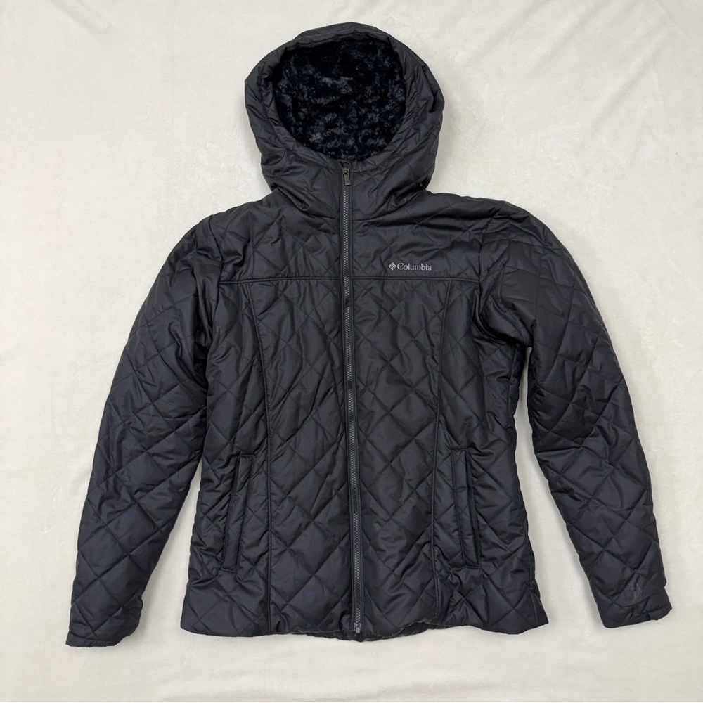 Columbia Women’s Plush Black Fleece Jacket